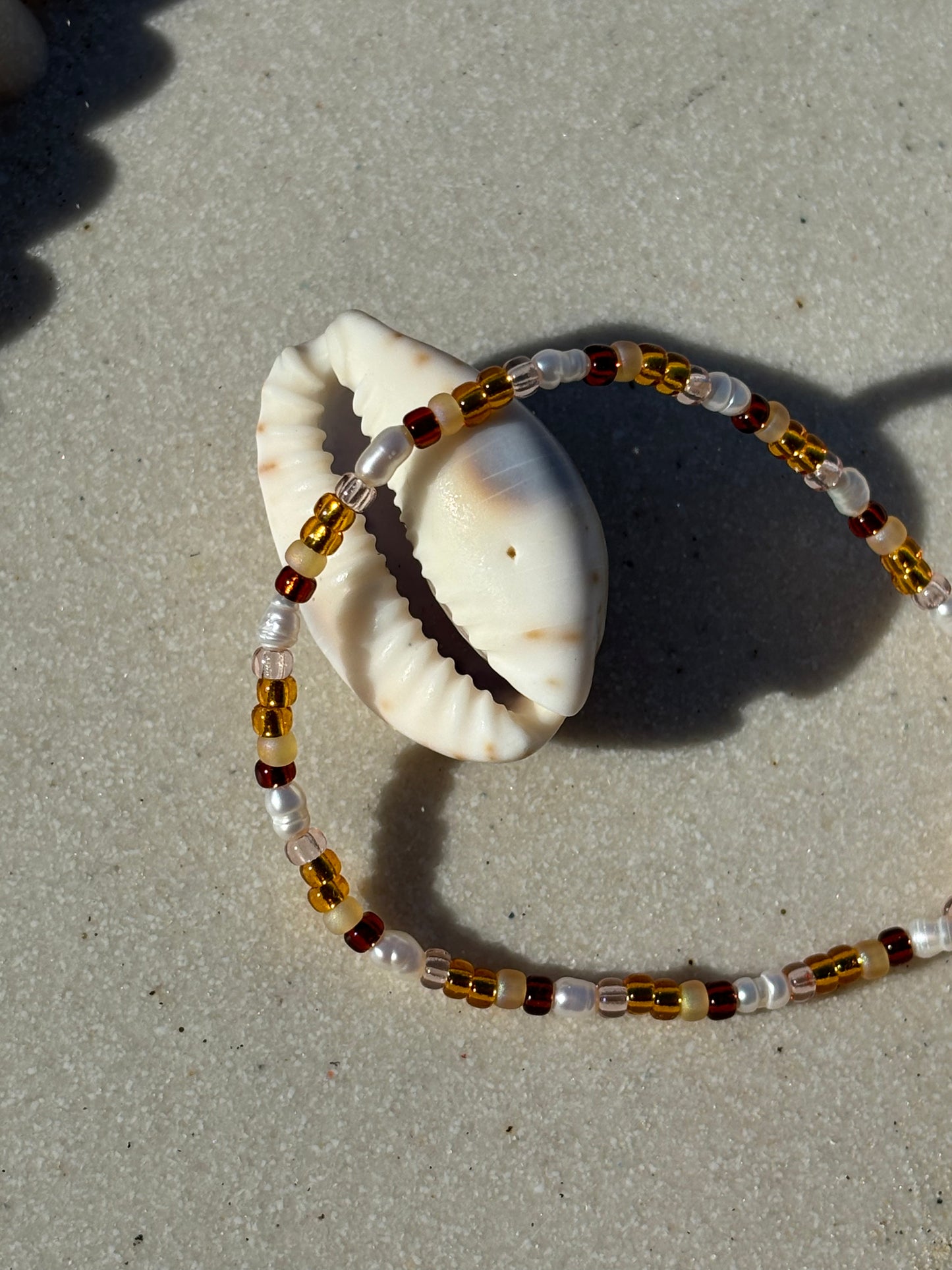 Tiger Cowrie Bracelet