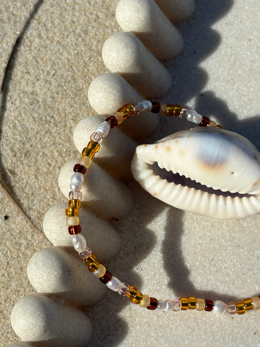 Tiger Cowrie Bracelet