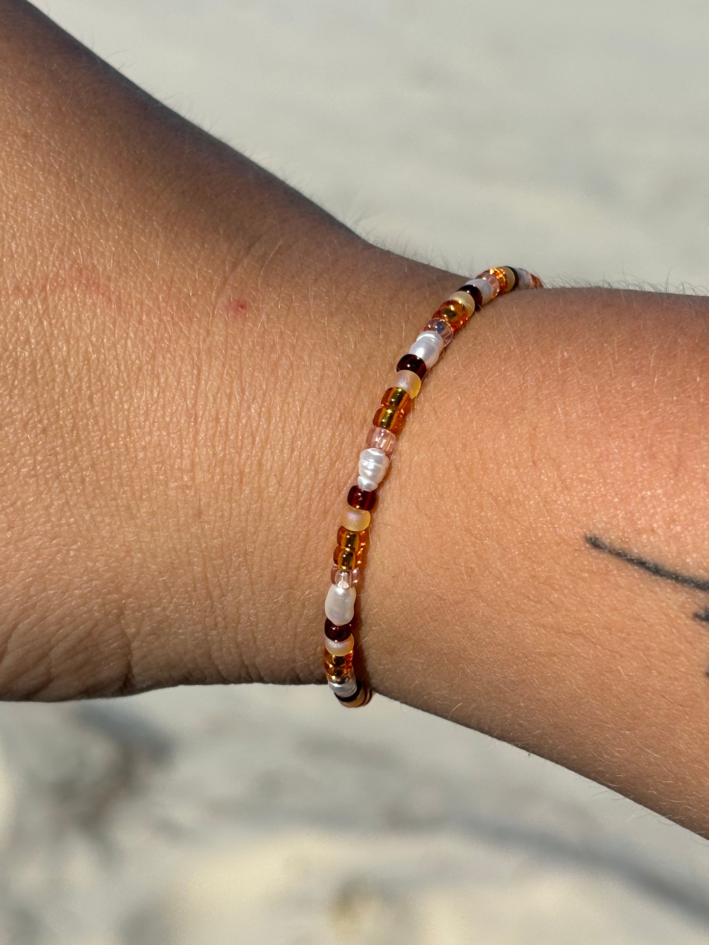Tiger Cowrie Bracelet