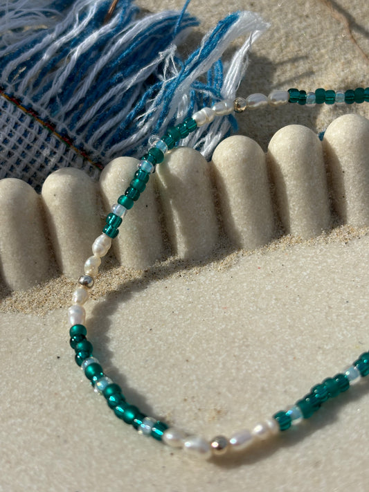 Turquoise Tides Anklet